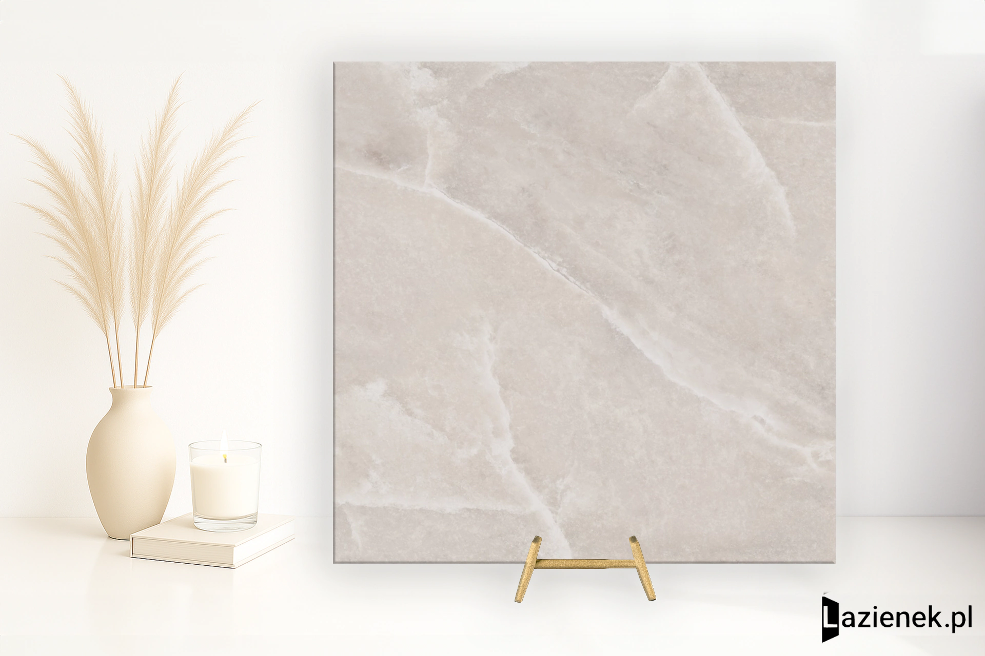 Casalgrande Padana Supreme Sand błyszcząca 60x60 cm gr. 9 mm - płytka rektyfikowana/15950071